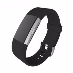 Replacement Smart Watch Adjustable Wrist Strap Bracelet Silicone Belt Watch Band Closure For Fitbit Charge 2