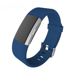 Replacement Smart Watch Adjustable Wrist Strap Bracelet Silicone Belt Watch Band Closure For Fitbit Charge 2