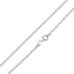 BAMOER Free Shipping 925 Sterling Silver Adjustable Basic Chain Necklace Lobster Clasp Simple Fashion Necklace Jewelry SCA002-45